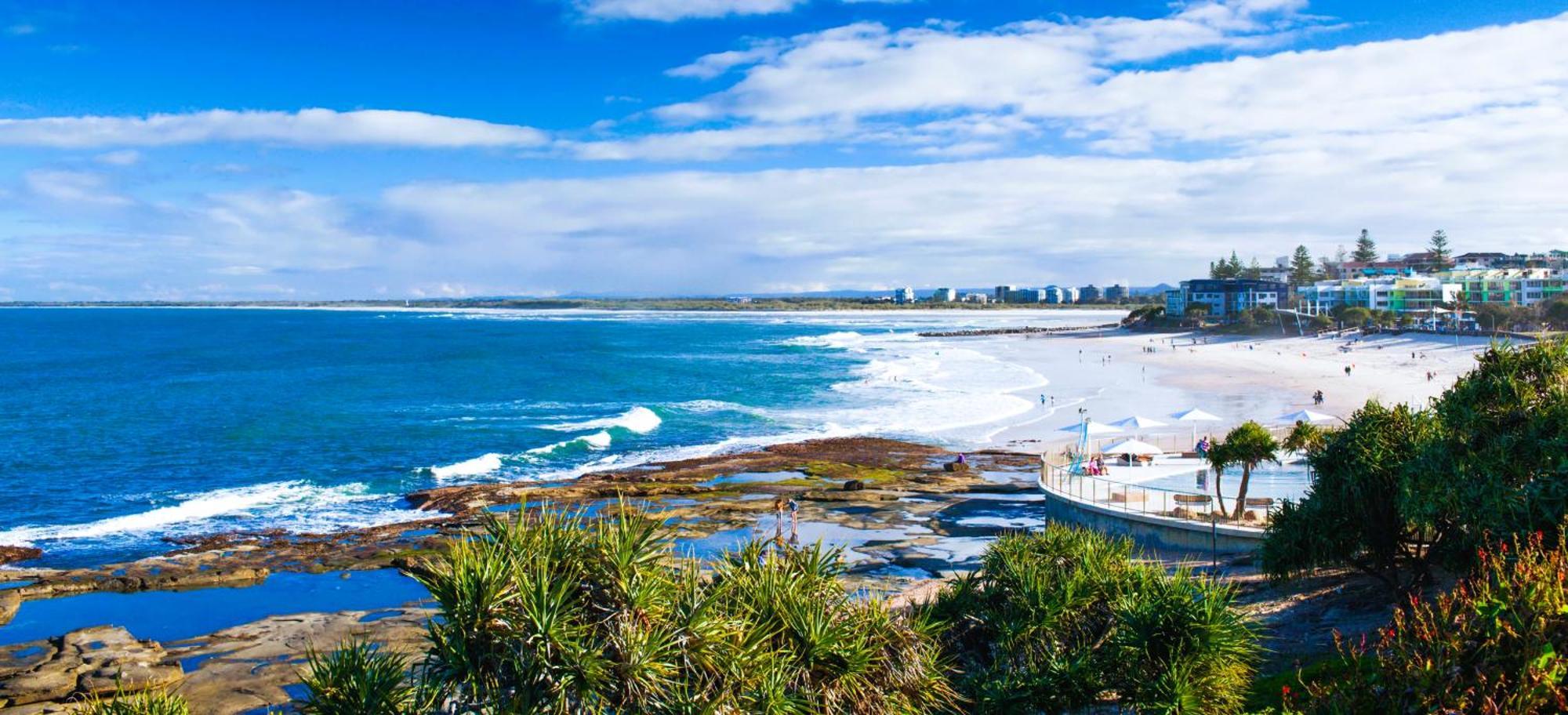 Kings Row Apartments Caloundra Eksteriør billede