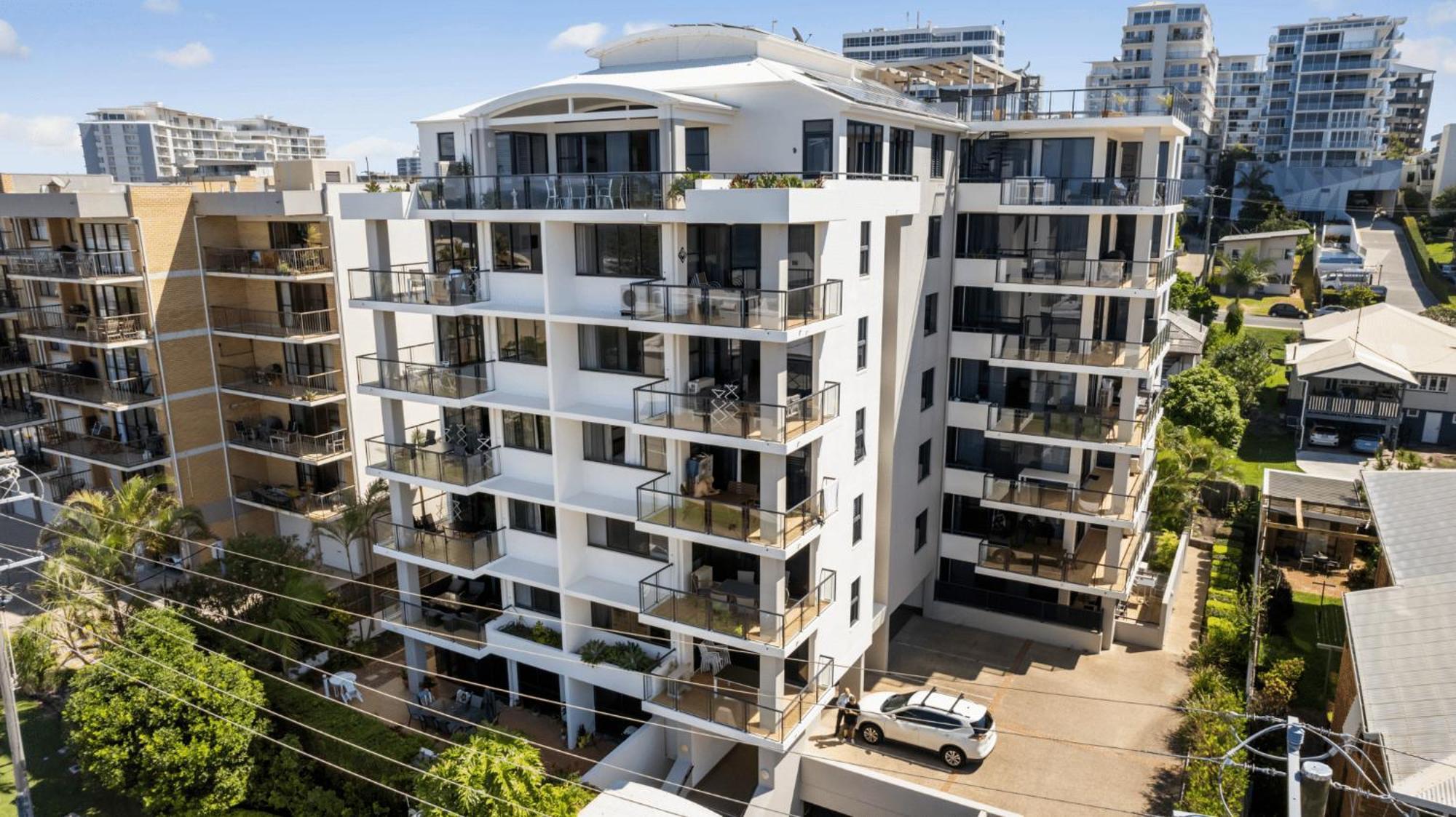 Kings Row Apartments Caloundra Eksteriør billede